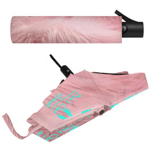 Load image into Gallery viewer, DCYG Xclusive Pink Fur  Umbrella Printing Outside
