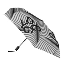 Load image into Gallery viewer, DCYG Xclusive Grey &amp; Black   Umbrella Printing Outside
