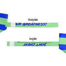 Load image into Gallery viewer, DCYG Xclusive Blue &amp; Light Green  Umbrella Printing Outside
