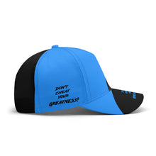 Load image into Gallery viewer, DCYG 2nd Edition "Seeing Eye" Light Blue &amp; Black  Print Baseball Cap
