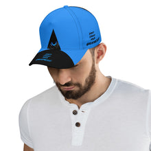 Load image into Gallery viewer, DCYG 2nd Edition "Seeing Eye" Light Blue &amp; Black  Print Baseball Cap
