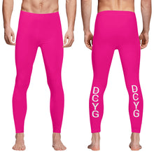Load image into Gallery viewer, DCYG Xclusive  Pink &amp; White ,Mens  Leggings &amp; Running Tights

