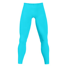 Load image into Gallery viewer, DCYG Xclusive  Turquois &amp; Black ,Mens  Leggings &amp; Running Tights
