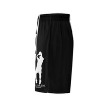 Load image into Gallery viewer, DCYG Mens Bblack &amp; White Mesh Basketball Shorts &amp; Running Short Pants
