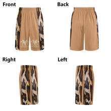 Load image into Gallery viewer, DCYG Dbl Mens Snake Skine Mesh Basketball Shorts &amp; Running Short Pants
