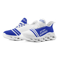 DCYG Blue & White  2nd Edition Mens Premium M-sole Sneakers