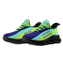 Load image into Gallery viewer, DCYG Light Green, Yellow &amp; Blue   2nd Edition Mens Premium M-sole Sneakers
