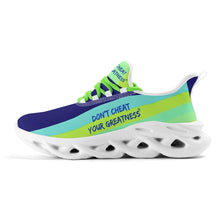 Load image into Gallery viewer, DCYG Light Green, Yellow &amp; Blue   2nd Edition Mens Premium M-sole Sneakers
