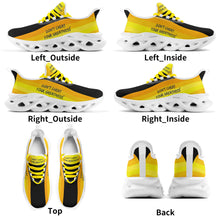 Load image into Gallery viewer, DCYG  Yellow ,Orange &amp; Black   2nd Edition Mens Premium M-sole Sneakers
