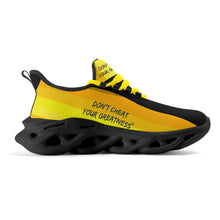 Load image into Gallery viewer, DCYG  Yellow ,Orange &amp; Black   2nd Edition Mens Premium M-sole Sneakers
