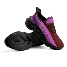 Load image into Gallery viewer, DCYG Mauve, Pink &amp; Black   2nd Edition Mens Premium M-sole Sneakers
