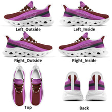 Load image into Gallery viewer, DCYG Mauve, Pink &amp; Black   2nd Edition Mens Premium M-sole Sneakers
