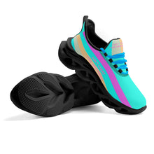 Load image into Gallery viewer, DCYG  Teal, Pink, &amp; Blue   2nd Edition Mens Premium M-sole Sneakers

