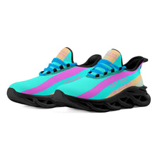 Load image into Gallery viewer, DCYG  Teal, Pink, &amp; Blue   2nd Edition Mens Premium M-sole Sneakers
