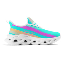 Load image into Gallery viewer, DCYG  Teal, Pink, &amp; Blue   2nd Edition Mens Premium M-sole Sneakers
