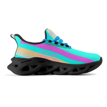 Load image into Gallery viewer, DCYG  Teal, Pink, &amp; Blue   2nd Edition Mens Premium M-sole Sneakers

