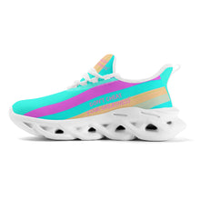 Load image into Gallery viewer, DCYG  Teal, Pink, &amp; Blue   2nd Edition Mens Premium M-sole Sneakers
