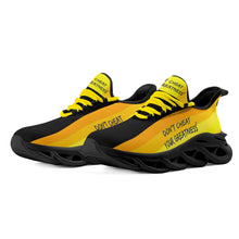 Load image into Gallery viewer, DCYG  Yellow ,Orange &amp; Black   2nd Edition Mens Premium M-sole Sneakers
