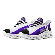 DCYG Purple,Black & White S1 Mens Premium M-sole Sneakers