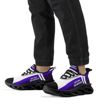 Load image into Gallery viewer, DCYG Purple,Black &amp; White S1 Mens Premium M-sole Sneakers
