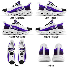 Load image into Gallery viewer, DCYG Purple,Black &amp; White S1 Mens Premium M-sole Sneakers
