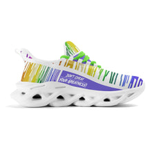 Load image into Gallery viewer, DCYG Drip Purple, Red , Green, Yellow &amp; White S1 Mens Premium M-sole Sneakers
