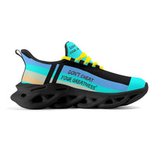 Load image into Gallery viewer, DCYG Light Blue,Turquoise Yellow &amp; Black  S1 Mens Premium M-sole Sneakers
