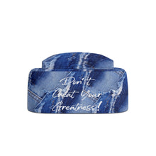 Load image into Gallery viewer, DCYG White Logo &amp; Blue Denim Polyester Vintage Backpack
