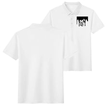 Load image into Gallery viewer, DCYG DRIP Black Logo   Adult Men Half printed Cotton Polo Shirt
