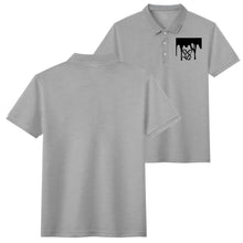 Load image into Gallery viewer, DCYG DRIP Black Logo   Adult Men Half printed Cotton Polo Shirt
