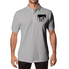 Load image into Gallery viewer, DCYG DRIP Black Logo   Adult Men Half printed Cotton Polo Shirt
