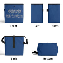 Load image into Gallery viewer, IMPACT Gray Logo &amp; Royal Blue Hanging Storage Trash Car Organizer Bag
