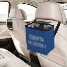 Load image into Gallery viewer, IMPACT Gray Logo &amp; Royal Blue Hanging Storage Trash Car Organizer Bag
