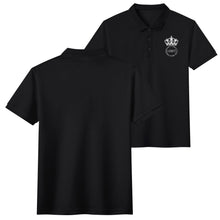 Load image into Gallery viewer, Royal 24 White Logo &amp;: Cotton Polo Shirt

