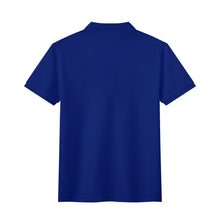 Load image into Gallery viewer, Royal 24 White Logo &amp;: Cotton Polo Shirt
