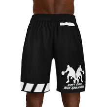 Load image into Gallery viewer, DCYG DCYG Dbl Basketball Players Black &amp; White Men's Shorts
