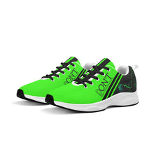 Load image into Gallery viewer, Striker 25s Black Logo &amp; Neon Green Adult EVA Mesh Walking Running Shoes
