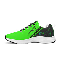 Load image into Gallery viewer, Striker 25s Black Logo &amp; Neon Green Adult EVA Mesh Walking Running Shoes
