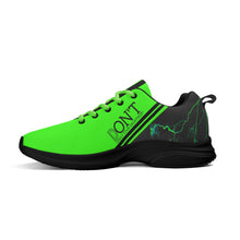 Load image into Gallery viewer, Striker 25s Black Logo &amp; Neon Green Adult EVA Mesh Walking Running Shoes
