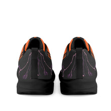 Load image into Gallery viewer, Striker 25s Black Logo &amp; Orange Adult EVA Mesh Walking Running Shoes
