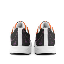 Load image into Gallery viewer, Striker 25s Black Logo &amp; Orange Adult EVA Mesh Walking Running Shoes
