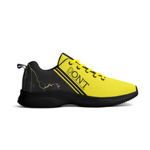 Load image into Gallery viewer, Striker 25s Black Logo &amp; Yellow Adult EVA Mesh Walking Running Shoes
