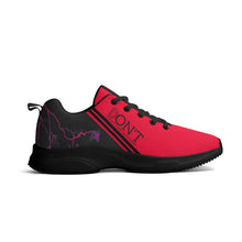 Load image into Gallery viewer, Striker 25s Black Logo &amp; Red Adult EVA Mesh Walking Running Shoes
