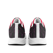 Load image into Gallery viewer, Striker 25s Black Logo &amp; Red Adult EVA Mesh Walking Running Shoes

