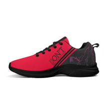 Load image into Gallery viewer, Striker 25s Black Logo &amp; Red Adult EVA Mesh Walking Running Shoes
