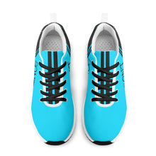 Load image into Gallery viewer, Striker 25s Black Logo &amp; Light Blue Adult EVA Mesh Walking Running Shoes

