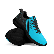 Load image into Gallery viewer, Striker 25s Black Logo &amp; Light Blue Adult EVA Mesh Walking Running Shoes
