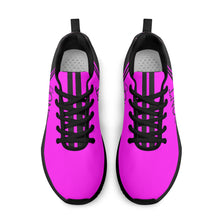 Load image into Gallery viewer, Striker 25s Black Logo &amp; Neon Pink Adult EVA Mesh Walking Running Shoes
