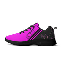 Load image into Gallery viewer, Striker 25s Black Logo &amp; Neon Pink Adult EVA Mesh Walking Running Shoes
