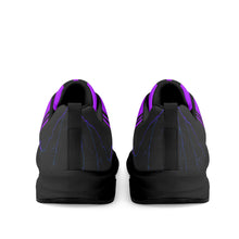 Load image into Gallery viewer, Striker 25s Black Logo &amp; Purple Adult EVA Mesh Walking Running Shoes
